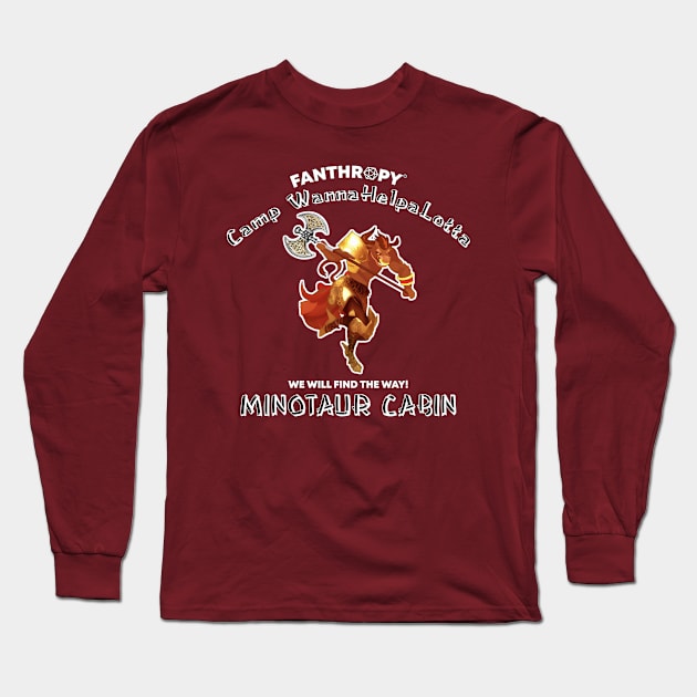 Minotaur Cabin (all products) Long Sleeve T-Shirt by Fans of Fanthropy